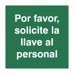 Llave al personal