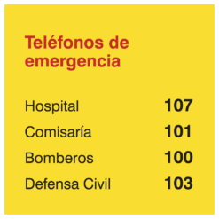 Teléfonos de emergencia